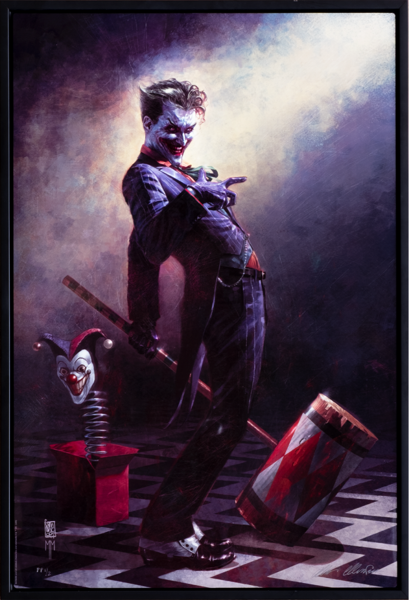 The Joker: Clown Prince of Crime Art Print by Sideshow Collectibles