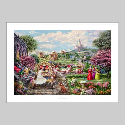 Cinderella Happily Ever After art print