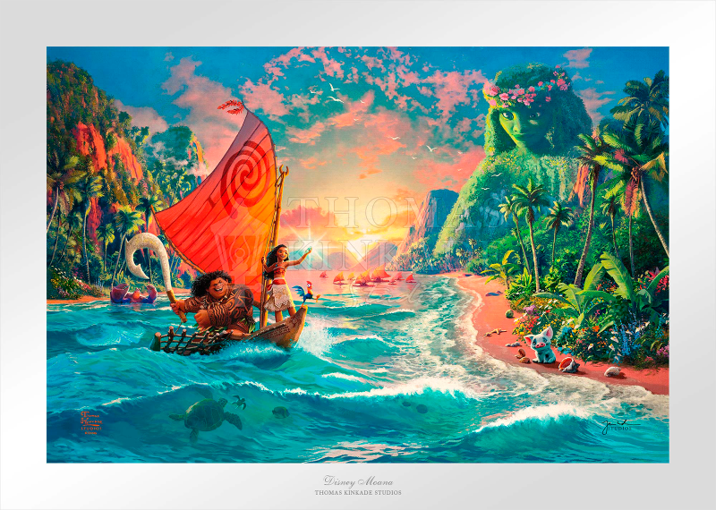 Moana Art Print by Art Brand Studios