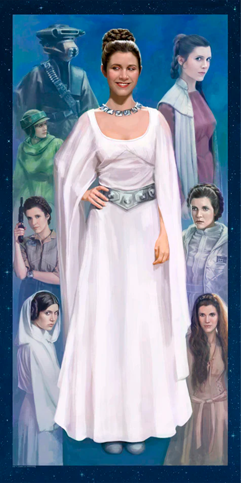 Princess Leia Organa Art Print by ACME Archives