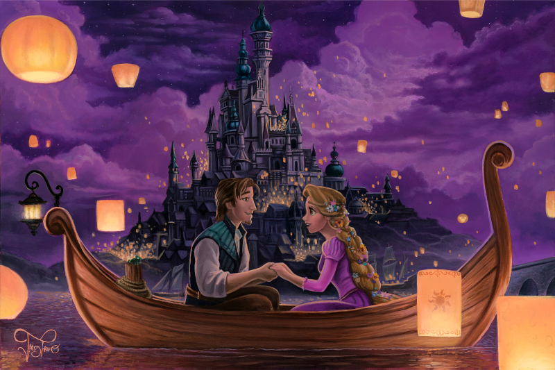 Festival of Lights Art Print by Disney Fine Art