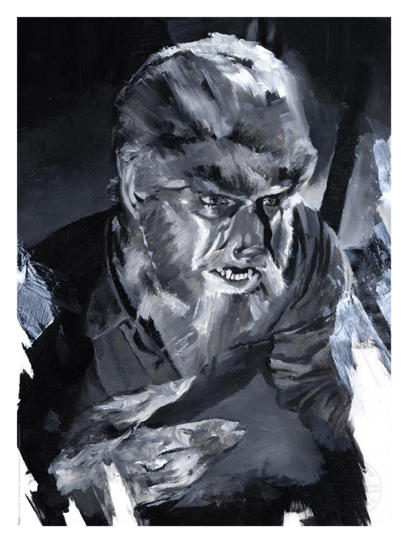The Wolf Man Art Print by Sideshow Collectibles