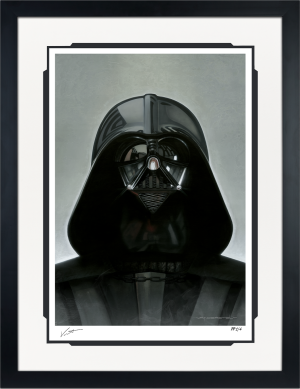 Darth Vader: Inner Sanctum Fine Art Print by Jerry Vanderstelt