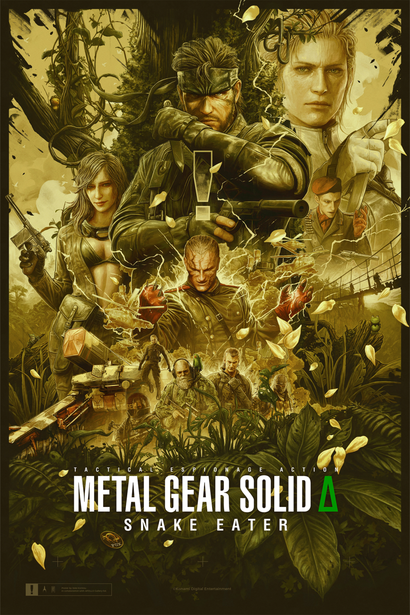 Metal Gear Solid Δ: Snake Eater (Varnish Master Edition) Art Print by Apollo Gallery