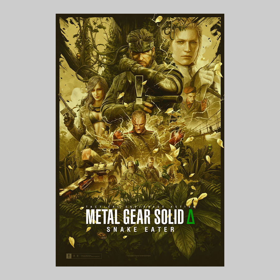 L GEAR SOLID Δ SNAKE EATER B2ポスター他販促 L GEAR SOLID Δ SNAKE EATER B2ポスター他販促 MGS_0e716707