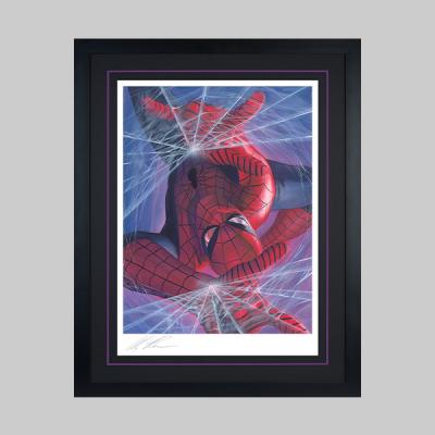 Marvelocity: Spider-Man art print