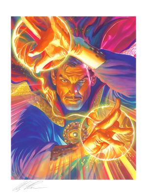 Marvelocity: Doctor Strange Fine Art Print by Alex Ross | Sideshow ...
