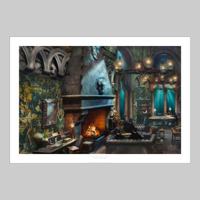 Harry Potter™ Slytherin Room art print