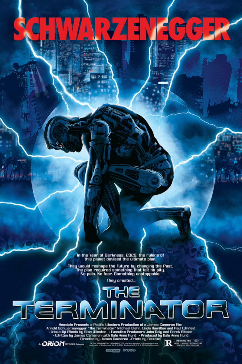 The Terminator Movie Poster by Vice Press