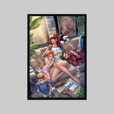 Ultimate Spider-Man: One Happy Family art print