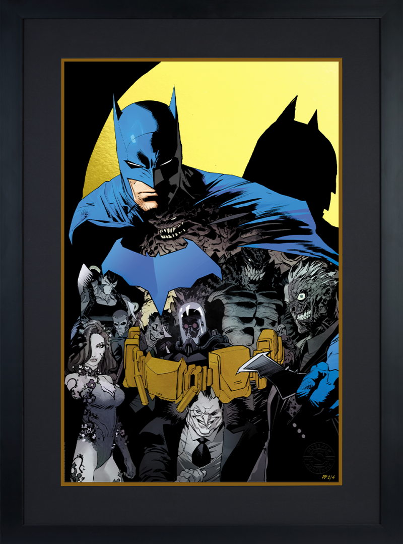 Batman™ #1 (Gold Holofoil Variant) Art Print by Sideshow Collectibles