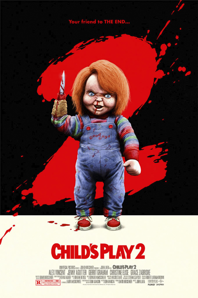 Child's Play 2 Movie Poster by Vice Press