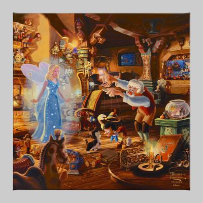 Geppetto's Pinocchio art print