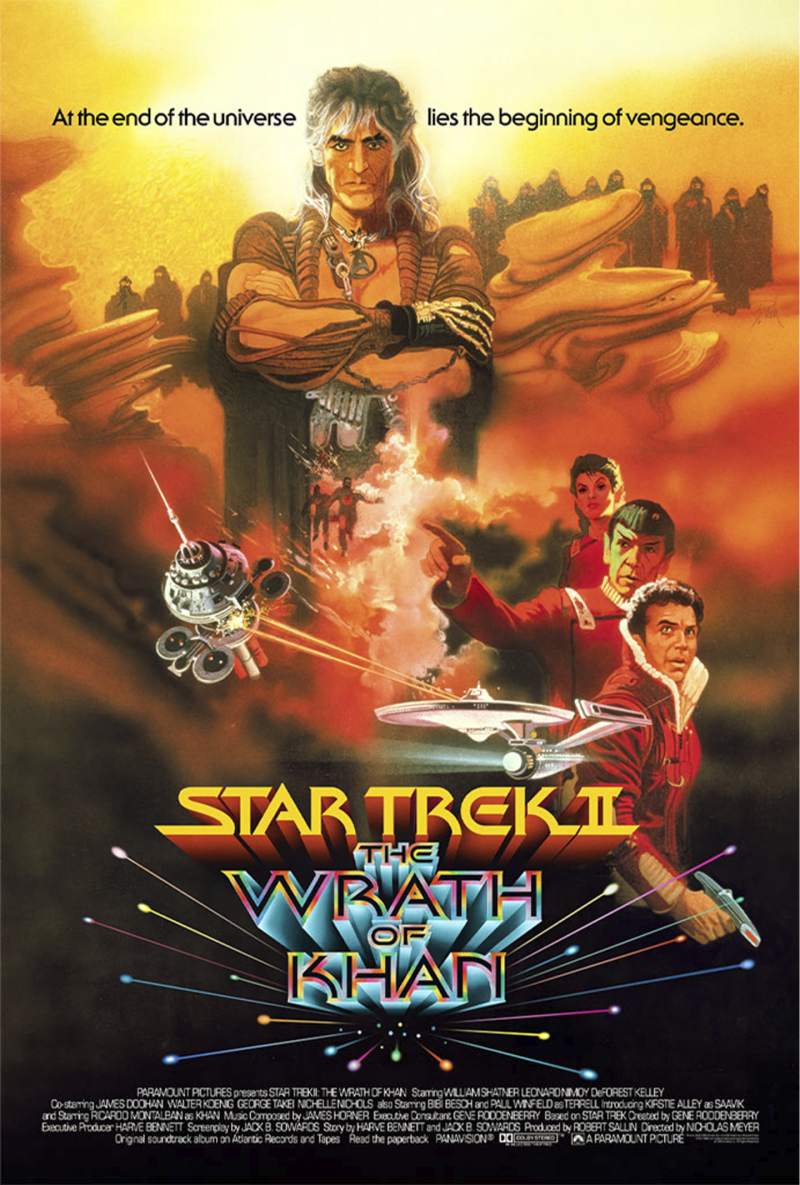 Star Trek II: The Wrath of Khan (One Sheet) Movie Poster by Vice Press