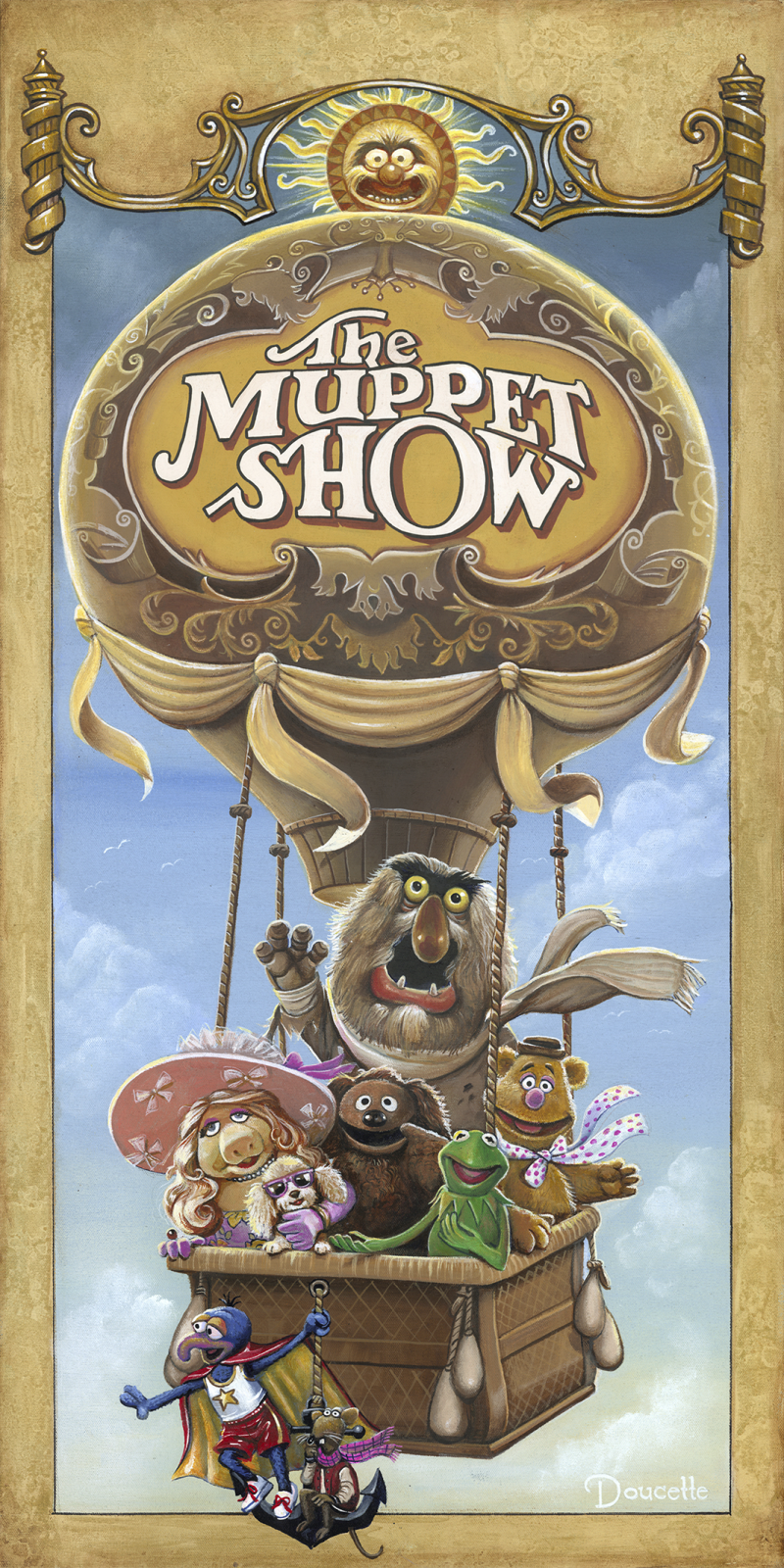 It's Time to Raise the Curtain (Signed & Numbered Edition) Art Print by Disney Fine Art