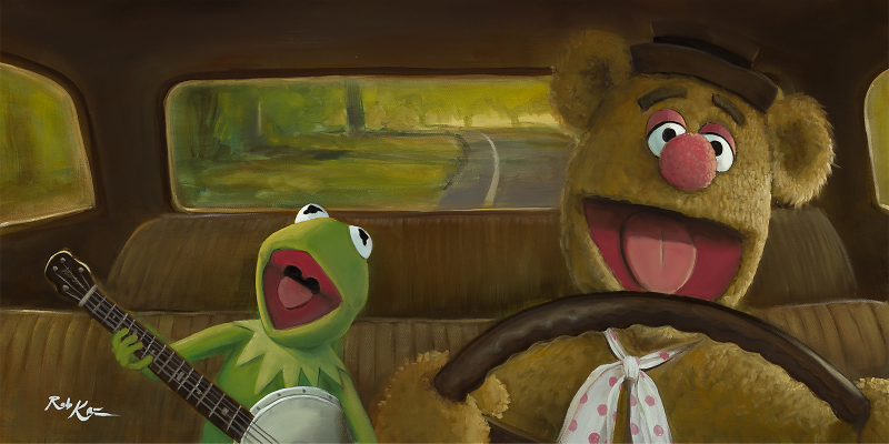 Movin' Right Along Art Print by Disney Fine Art