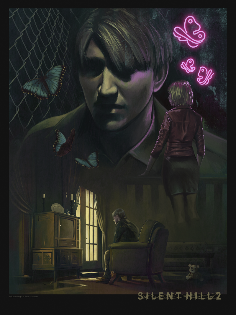 Silent Hill 2 (Remake) Art Print by Moor-Art Gallery Ltd.