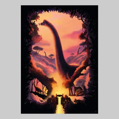 Jurassic Park - Brachiosaurus art print