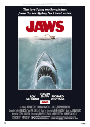 Jaws Movie Poster by Vice Press | Sideshow Collectibles