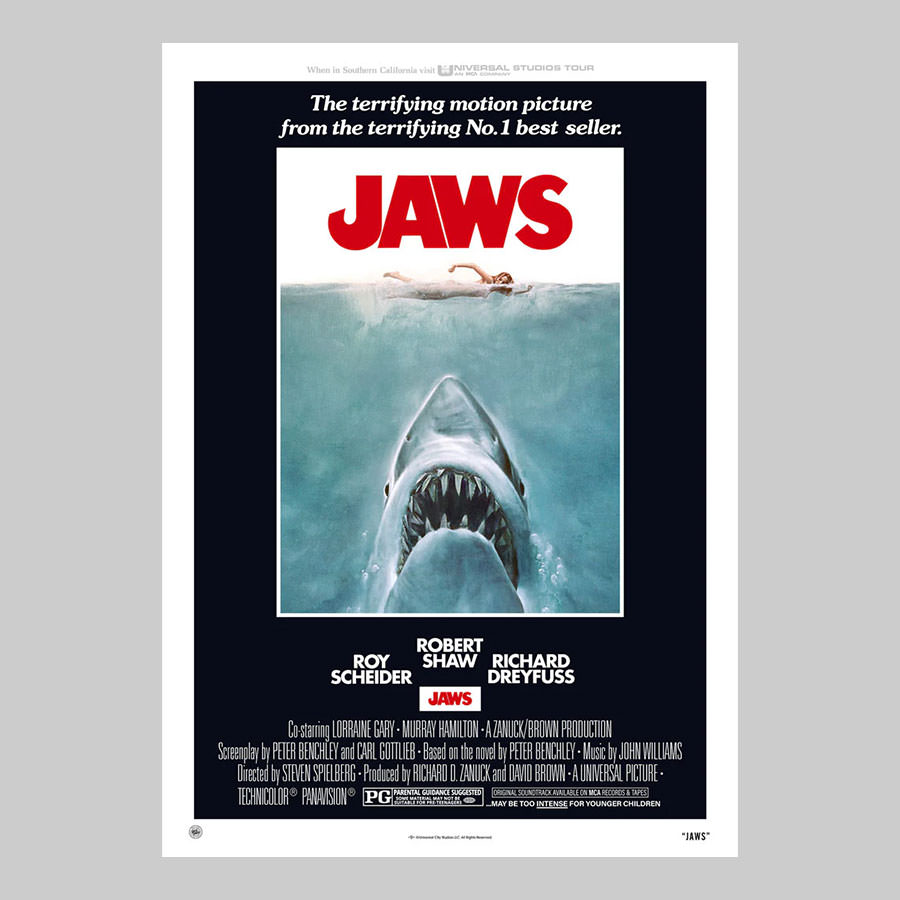 Jaws Movie Poster by Vice Press | Sideshow Collectibles