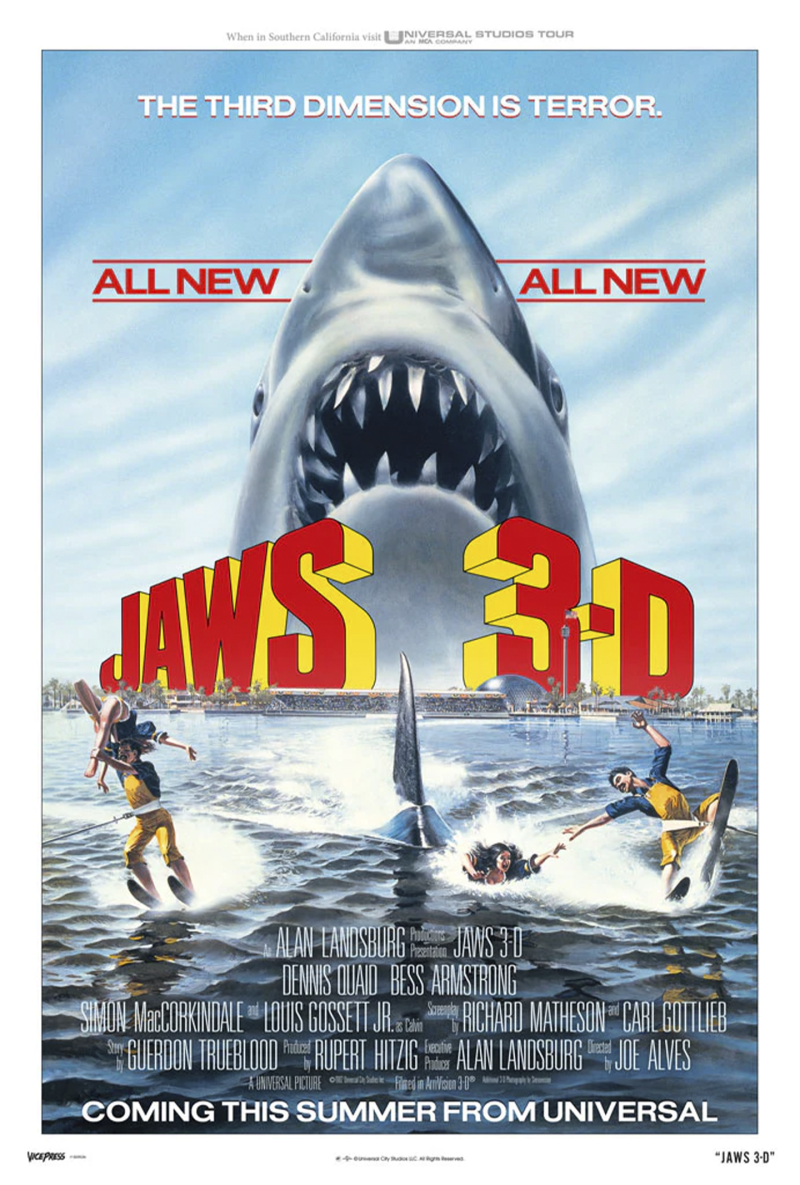 Jaws 3 (One Sheet) Movie Poster by Vice Press
