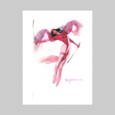 Elektra: Crimson Grace art print