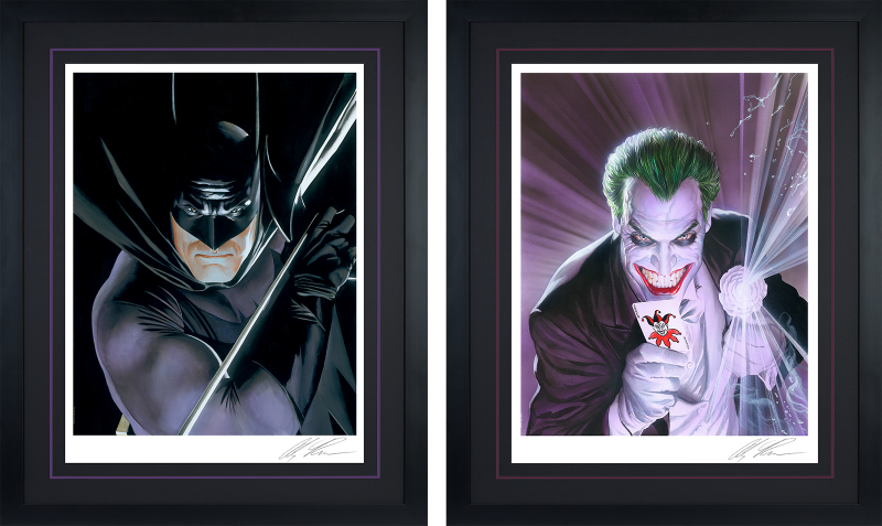 The Joker™ & Batman™: Mythology Fine Art Print Set Art Print by Alex Ross Art