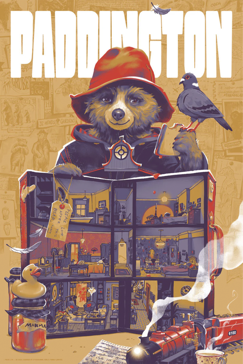 Paddington Movie Poster by CODA Curates