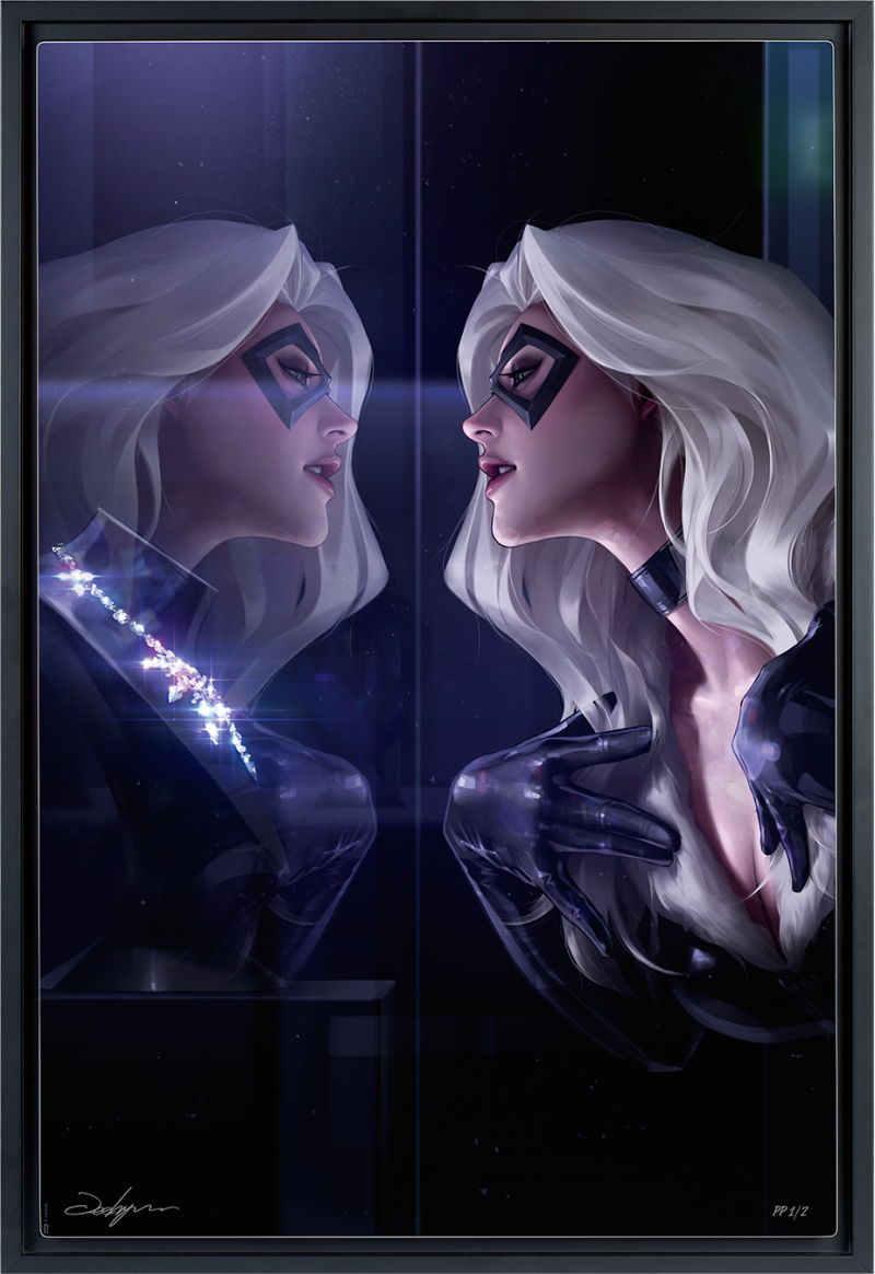 Black Cat Art Print by Sideshow Collectibles