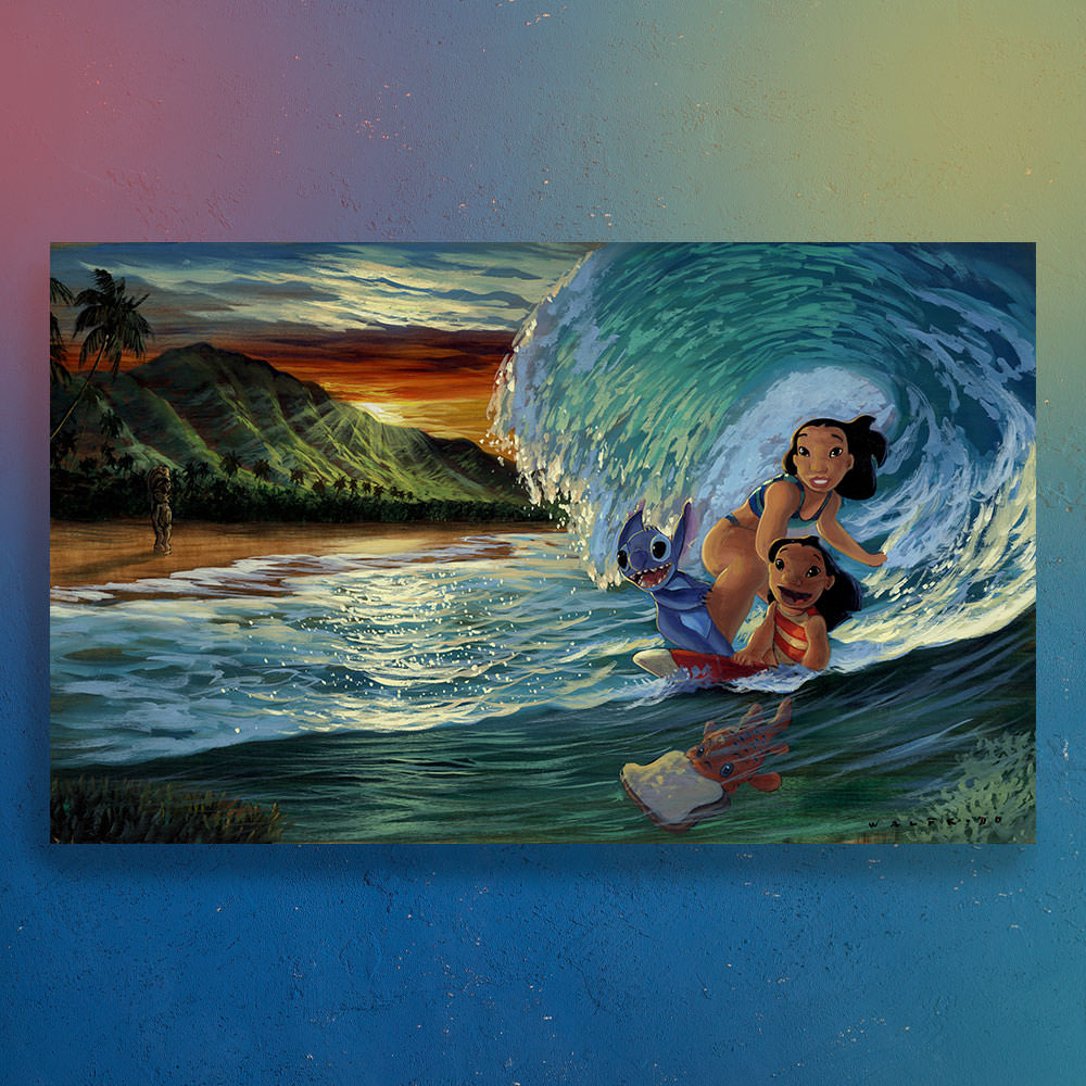 Morning Surf Art Print by Disney Fine Art