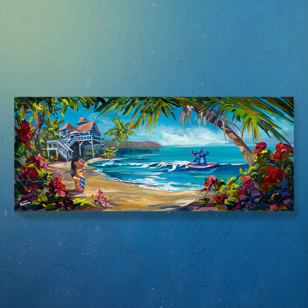Hawaiian Hideout Art Print by Disney Fine Art