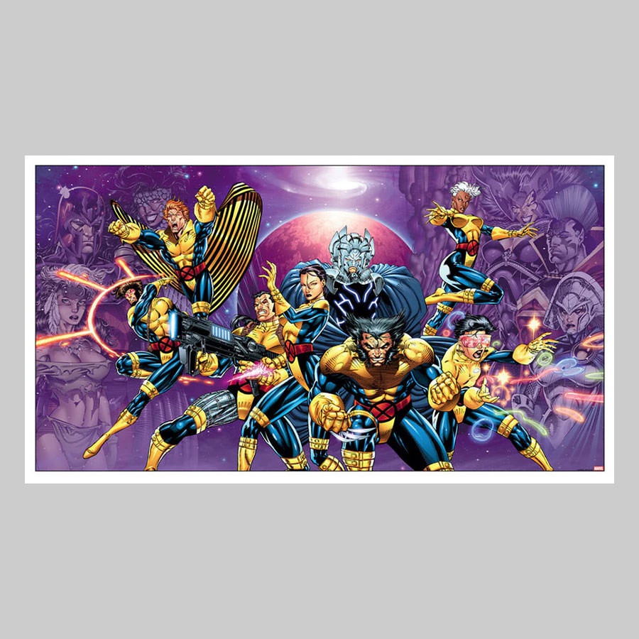 激レア　X-MEN アートコレクション The X-Men Annual (Purple) by ACME Archives | Sideshow Collectibles