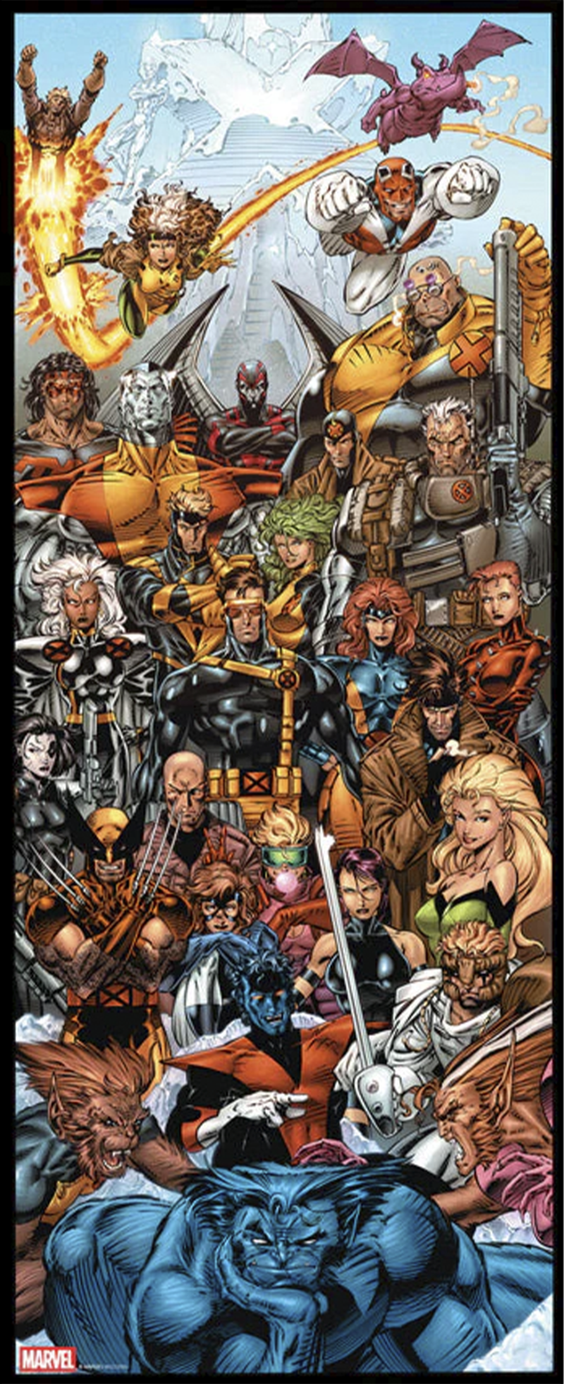 X-Men Door Poster (Regular) Art Print by ACME Archives