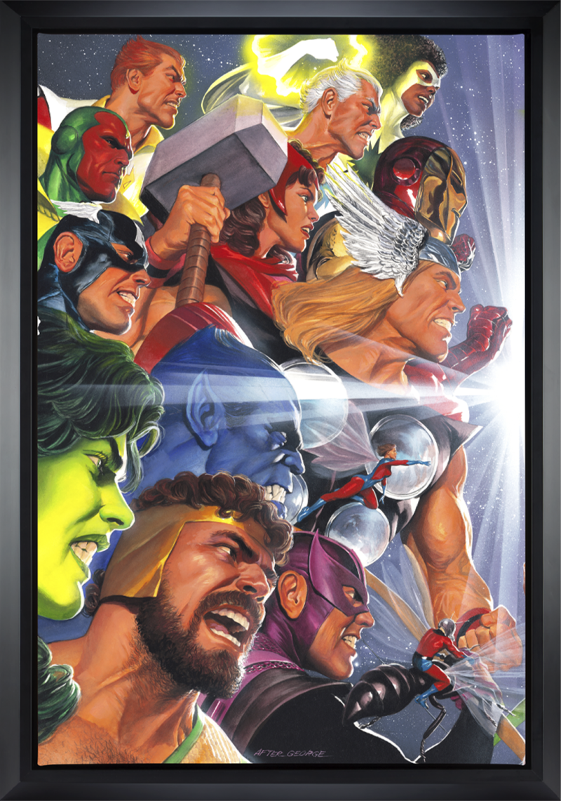 Avengers: Mightiest Among Us Art Print by Alex Ross Art