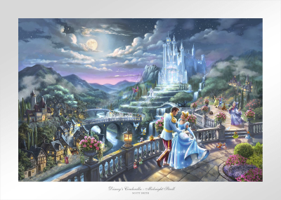 Cinderella - Midnight Stroll Art Print