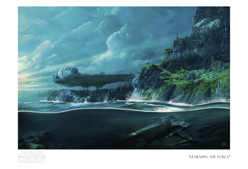 Learning the Force Art Print by ACME Archives