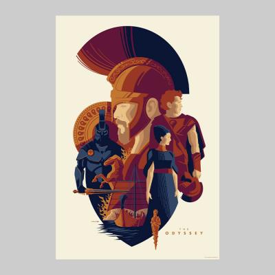 The Odyssey (By Tom Whalen) art print