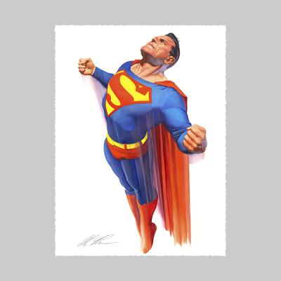 Superman: Answering the Call art print