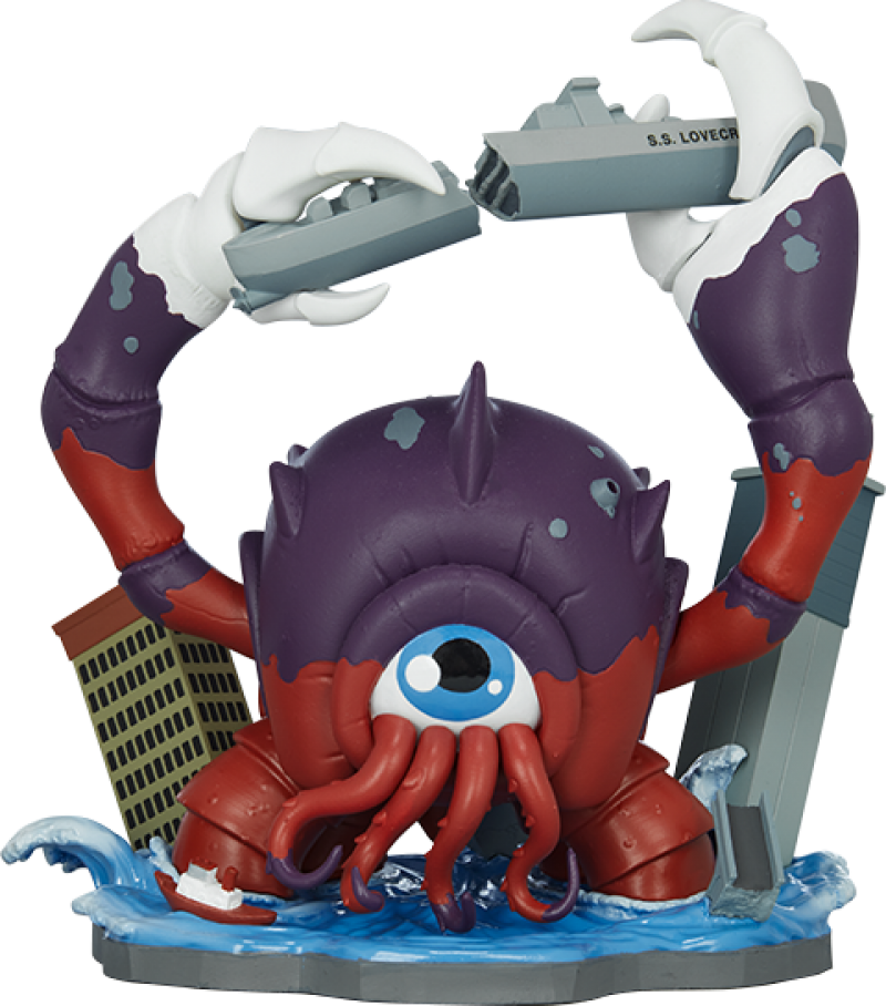 Crabthulu: Terror of the Deep! Designer Collectible Statue by Unruly Industries(TM)