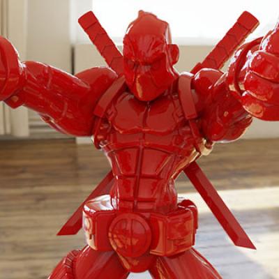Wade Giant-Sized (Gloss Red Edition) art print