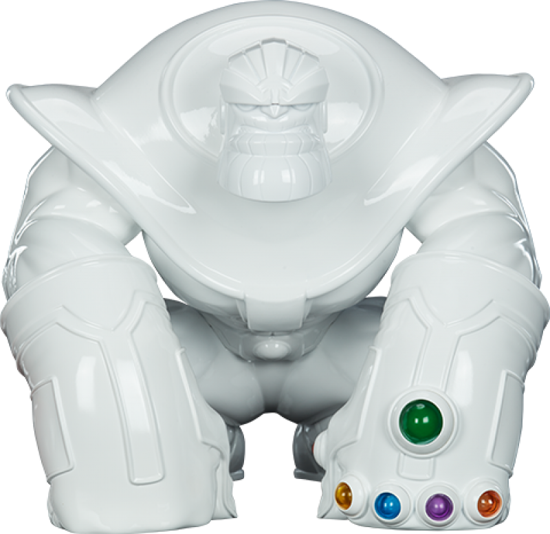 Thanos (Infinity-Sized) Gloss White Edition Designer Collectible Statue by Unruly Industries(TM)
