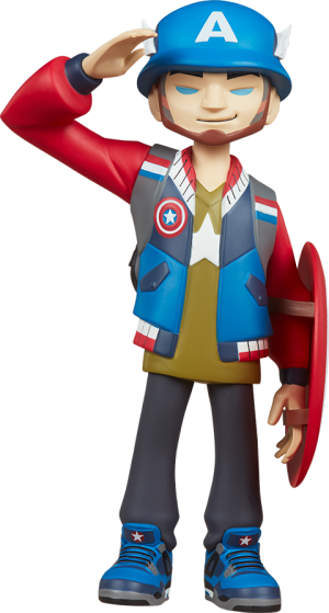 Captain America Designer Collectible Statue