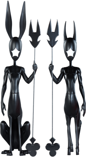 Starry Knights: Magi & Maret Designer Collectible Statue