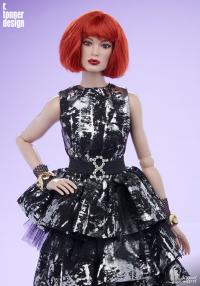 Gallery Image of Mixed Media Fashion Doll Collectible Doll