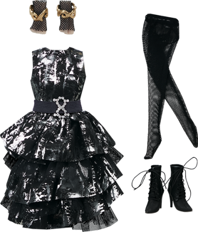 Mixed Media Fashion Doll Outfit