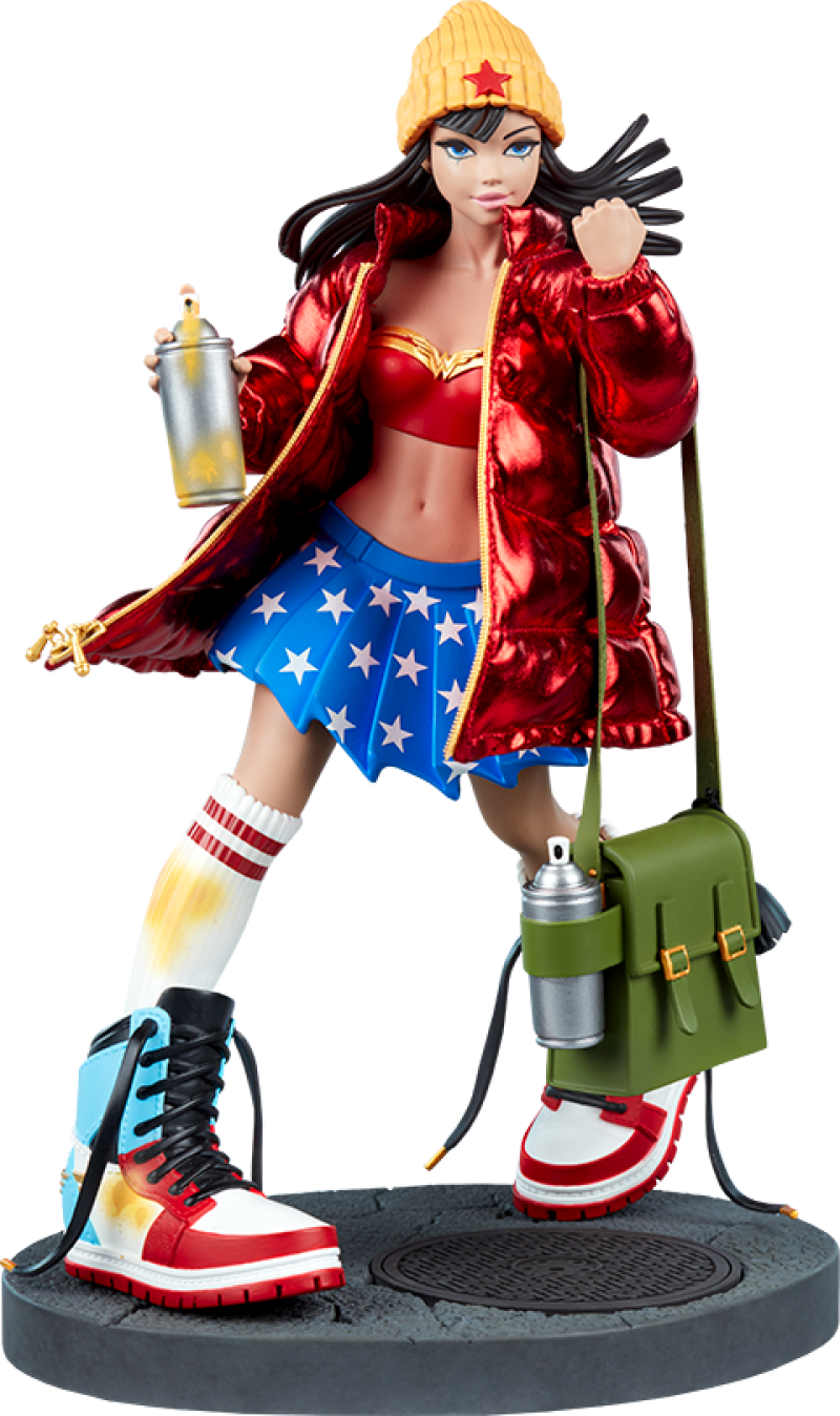 Hype Girl (Wonder Woman™) Designer Collectible Statue by Unruly Industries(TM)