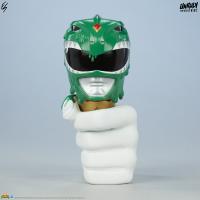 Gallery Image of Green, Black and Pink Power Rangers Scoops Set Designer Collectible Bust