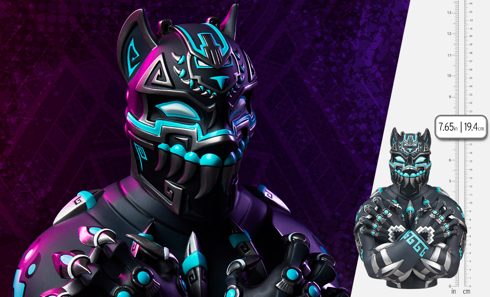 Gallery Feature Image of Black Panther Designer Collectible Bust - Click to open image gallery