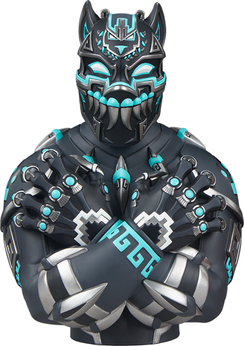 Black Panther Designer Collectible Bust by Unruly Industries(TM)