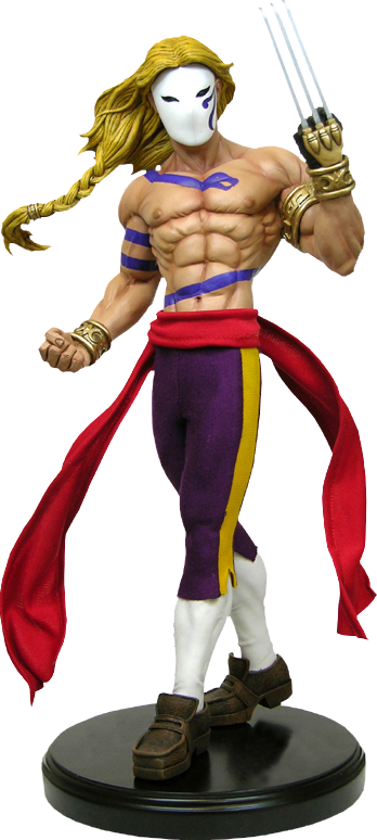 vega street fighter statue